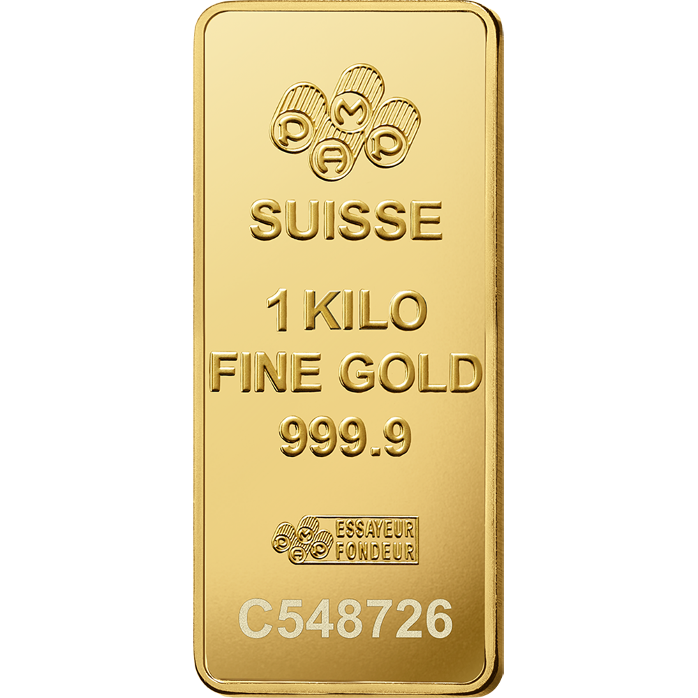Lady Fortuna™ Gold Minted Bar - 1 KG